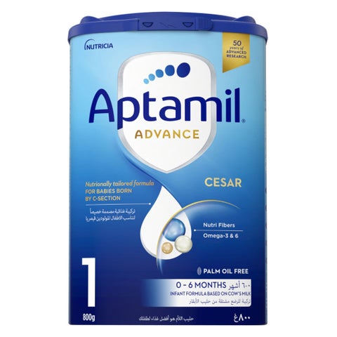 Aptamil Care Stage 1 Palm Oil Free C-Section Born Baby Milk Formula For 0 To 6 Months 800g 