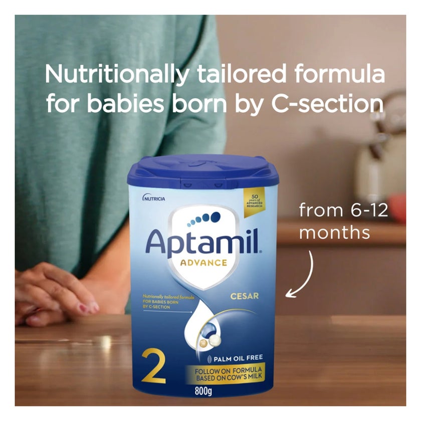 Aptamil Care Stage 1 Palm Oil Free C-Section Born Infant Milk Formula For 6 To 12 Months 800g 