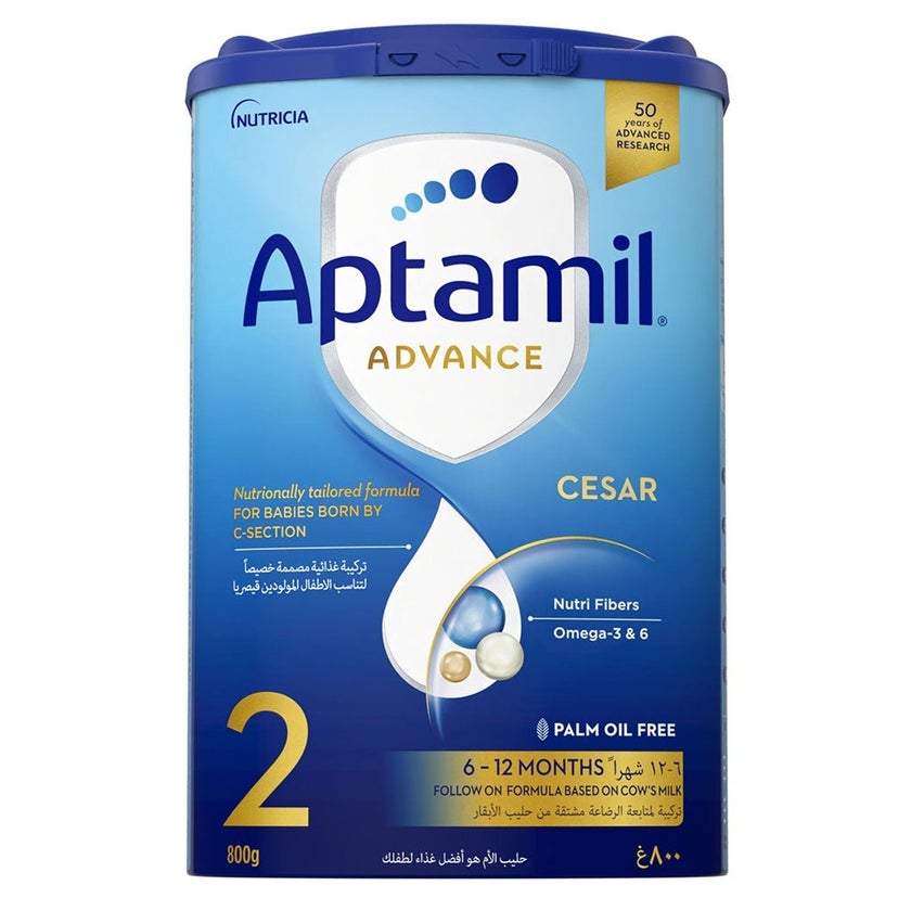Aptamil Care Stage 1 Palm Oil Free C-Section Born Infant Milk Formula For 6 To 12 Months 800g 