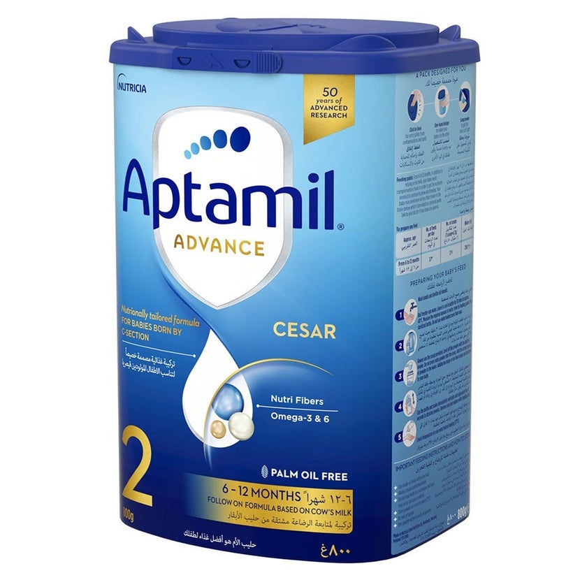Aptamil Care Stage 1 Palm Oil Free C-Section Born Infant Milk Formula For 6 To 12 Months 800g 