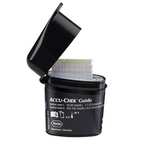 Accu-Chek Guide Blood Sugar Test 50 Strips + Accu-Chek 100 Lancets