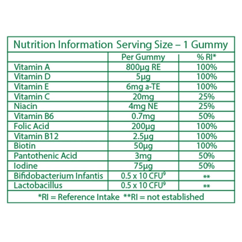 Chewy Vites Multivit + Probio Kids Multivitamin & Probiotic Gummies, Pack of 60's