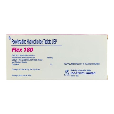 Flex 180mg Tablets, Pack of 30's