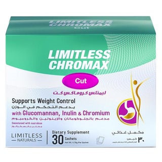 Eva Pharma Limitless Chromax Cut Sachets, Pack of 30's