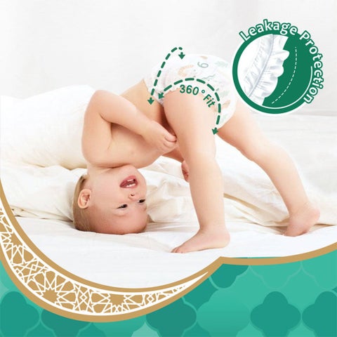 Makuku Daily Care Baby Diaper Pants, Size 4, Large For 9 To 14Kg, JUMBO PACK of 88's