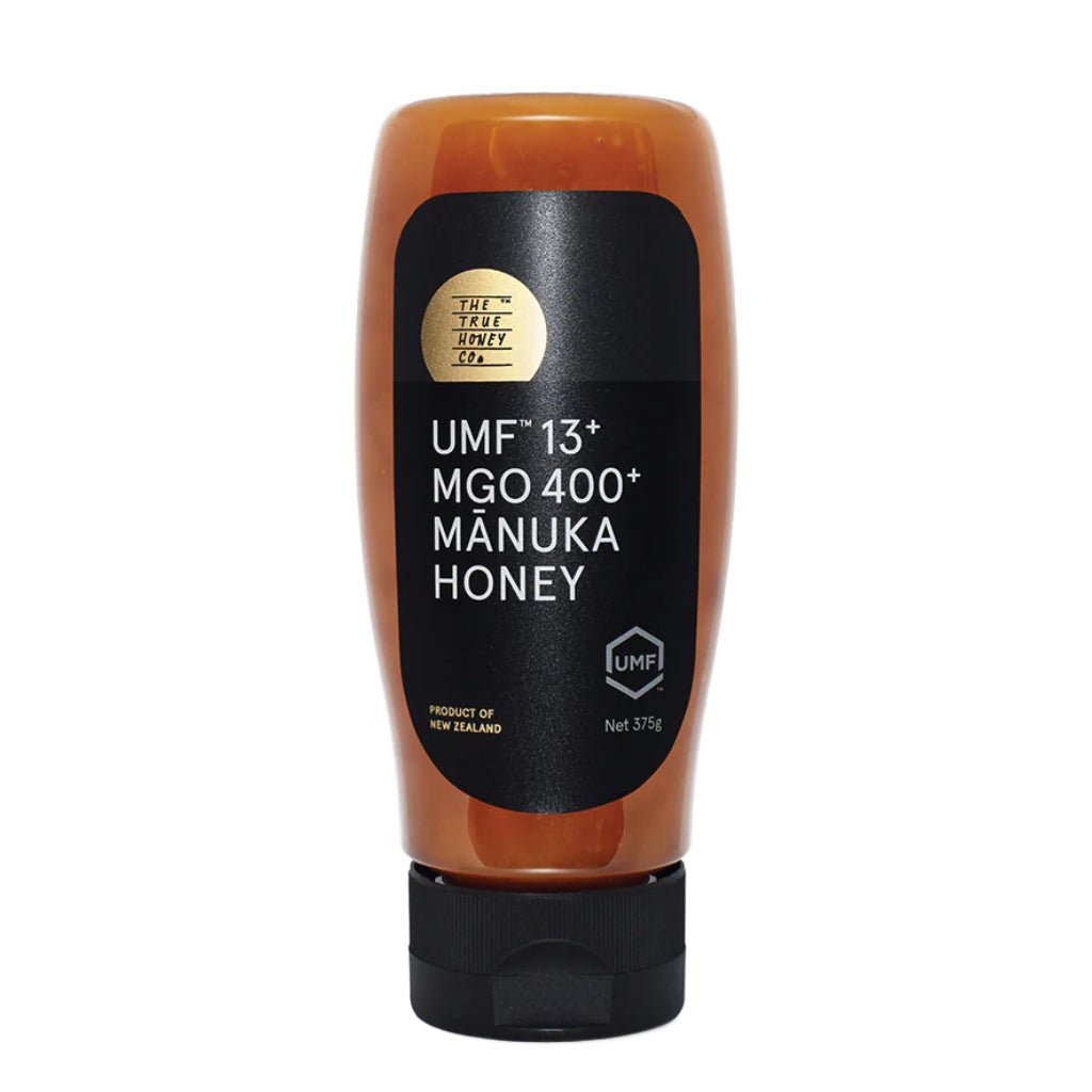 The True Honey Co Manuka Honey 400+ MGO & 13+ UMF Easy Squeeze