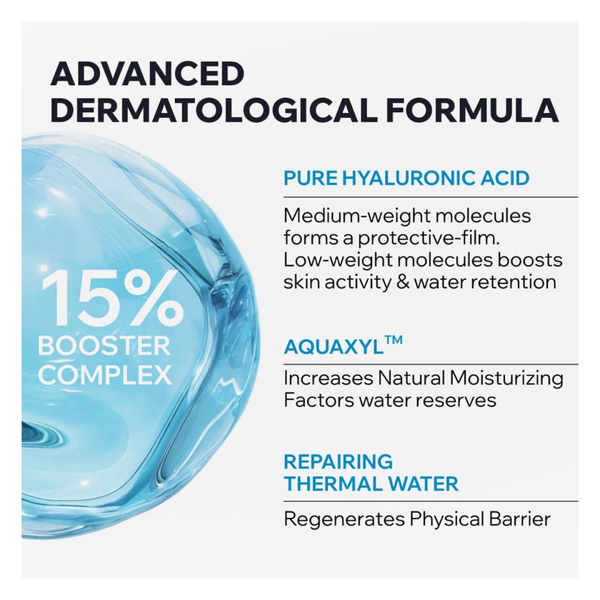 Uriage Eau Thermale HA Booster Serum, Hyaluronic Acid - 30ml