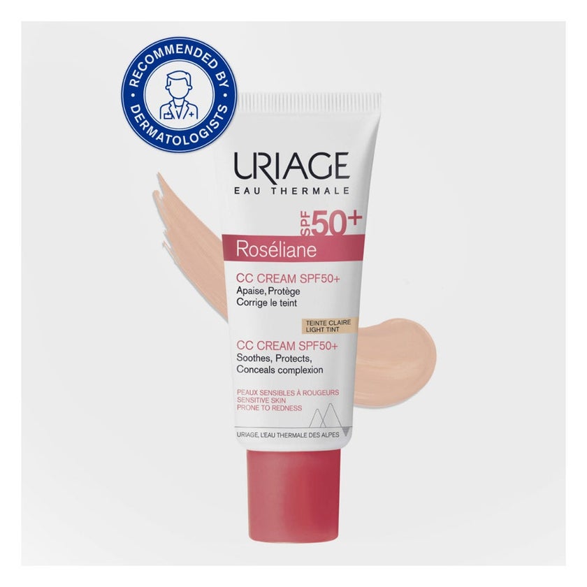 Uriage Roseliane Light Tinted CC Cream With SPF50+ For Sensitive Skin 40ml