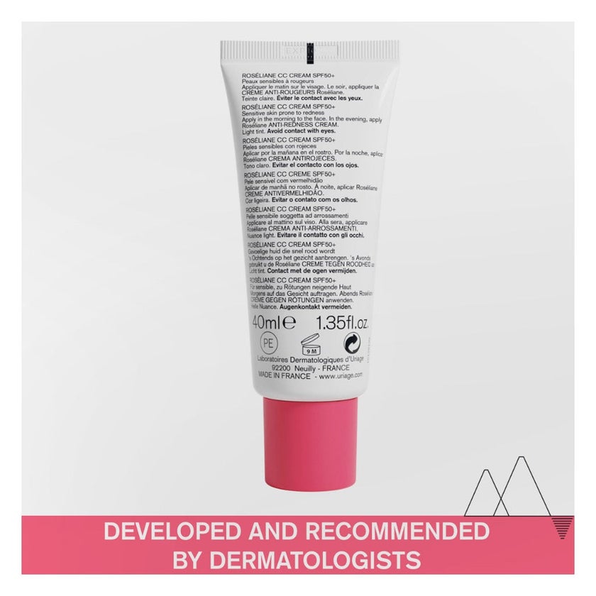 Uriage Roseliane Light Tinted CC Cream With SPF50+ For Sensitive Skin 40ml