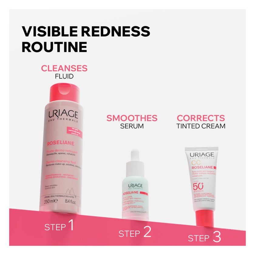 Uriage Roseliane SPF 50+ CC Cream, Light Tint - 40ml