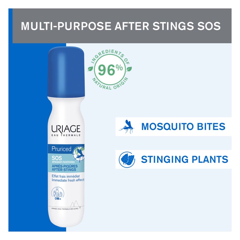 Uriage Pruriced SOS After Stings Soothing Roll On - 15ml
