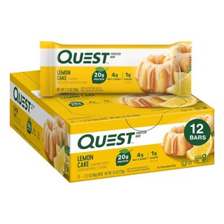 Quest Nutrition Lemon Cake Flavoured Protein Bar 60g, Pack of 12’s
