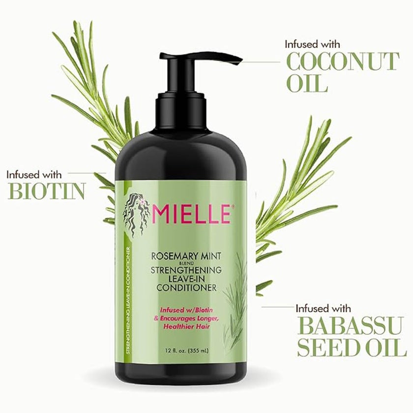 Mielle Rosemary Mint Hair Strengthening Leave-In Conditioner 355ml