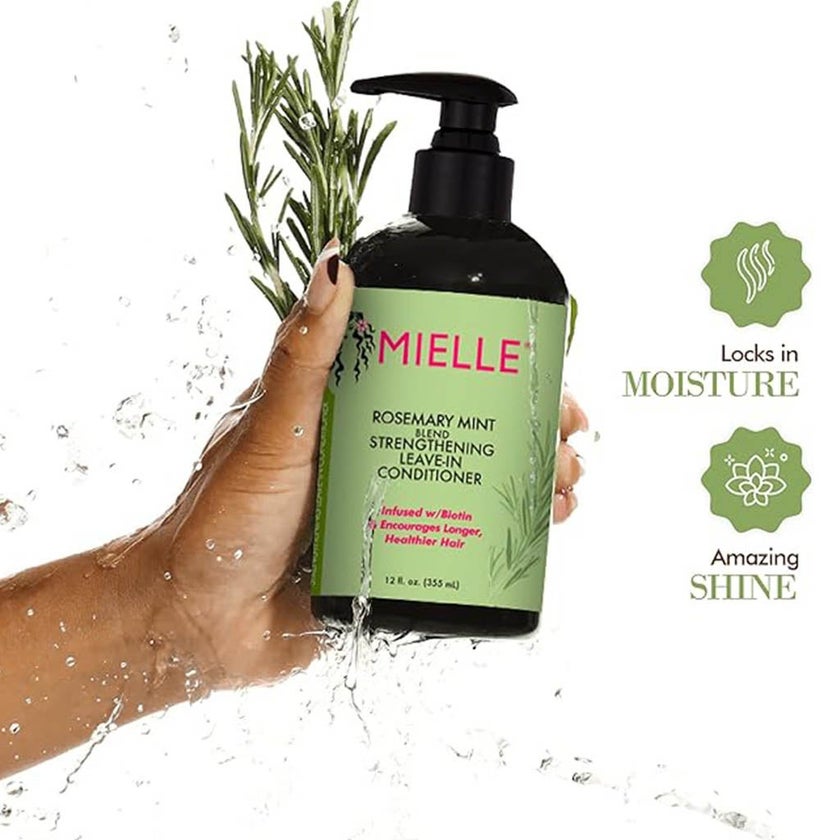 Mielle Rosemary Mint Hair Strengthening Leave-In Conditioner 355ml