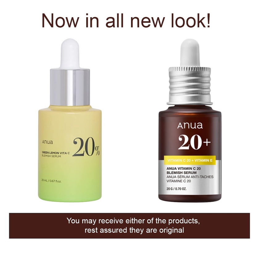 Anua Green Lemon Vitamin C 20 + Vitamin E Serum 20g 