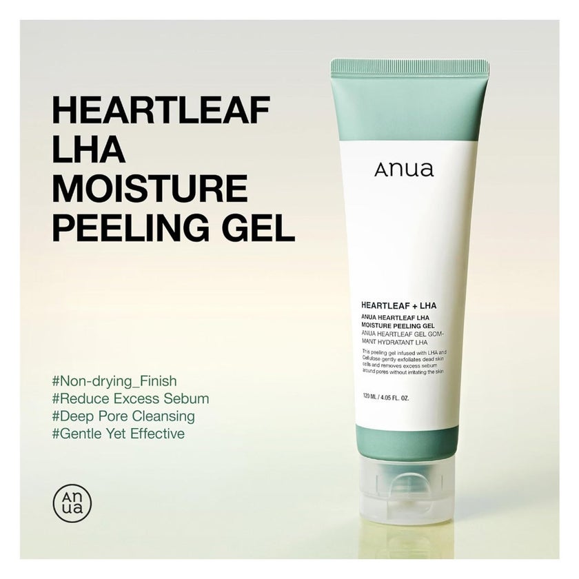 Anua Heartleaf + LHA Moisture Peeling Gel 120ml