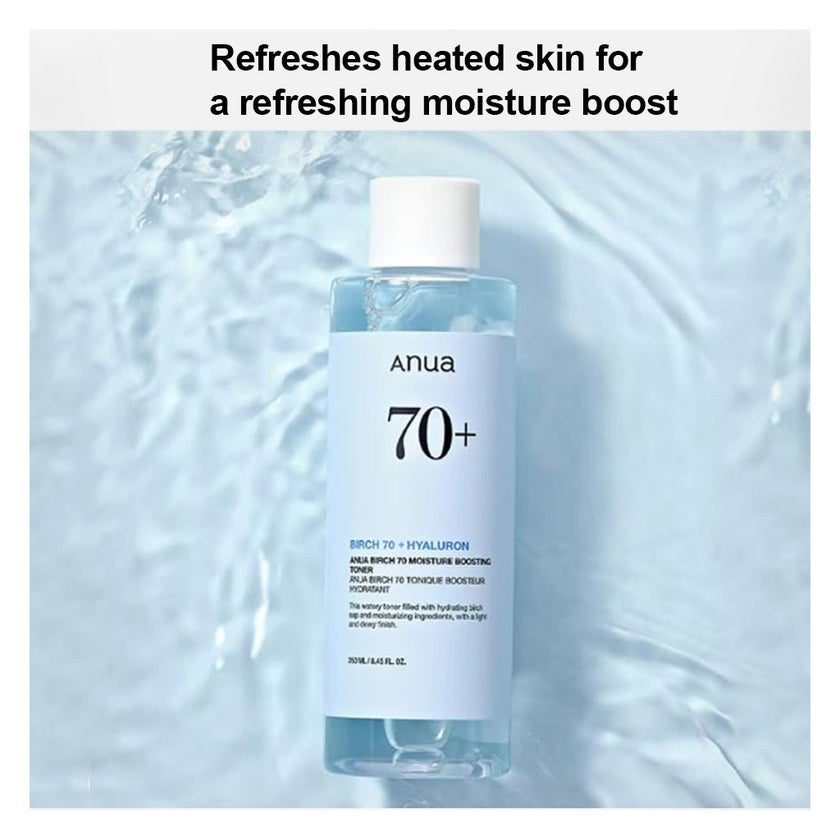 Anua Birch 70 + Hyaluron Moisture Boosting Facial Toner 250ml