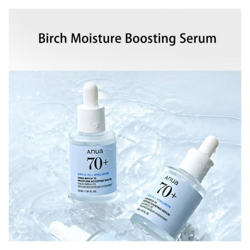Anua Birch 70 + Hyaluron Moisture Boosting Face Serum 30ml