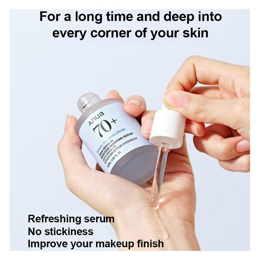 Anua Birch 70 + Hyaluron Moisture Boosting Face Serum 30ml