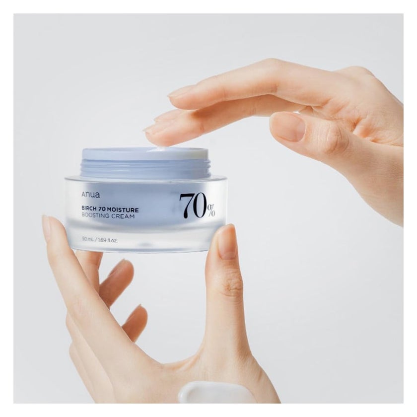 Anua Birch 70 + Hyaluron Moisture Boosting Face Cream 50ml