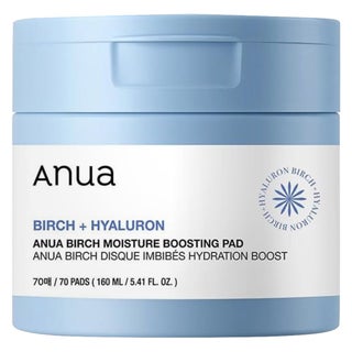 Anua Birch + Hyaluron Moisture Boosting Facial Toner Pads 160ml 