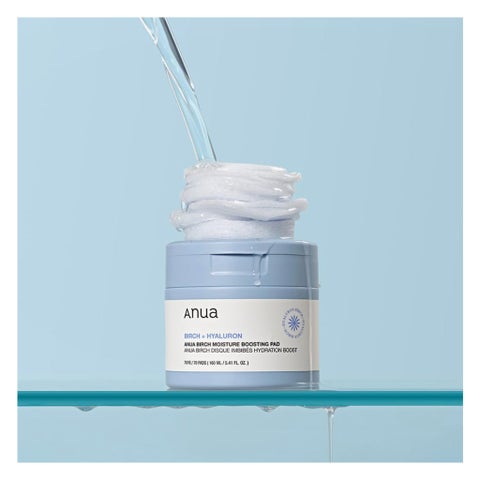 Anua Birch + Hyaluron Moisture Boosting Facial Toner Pads 160ml 