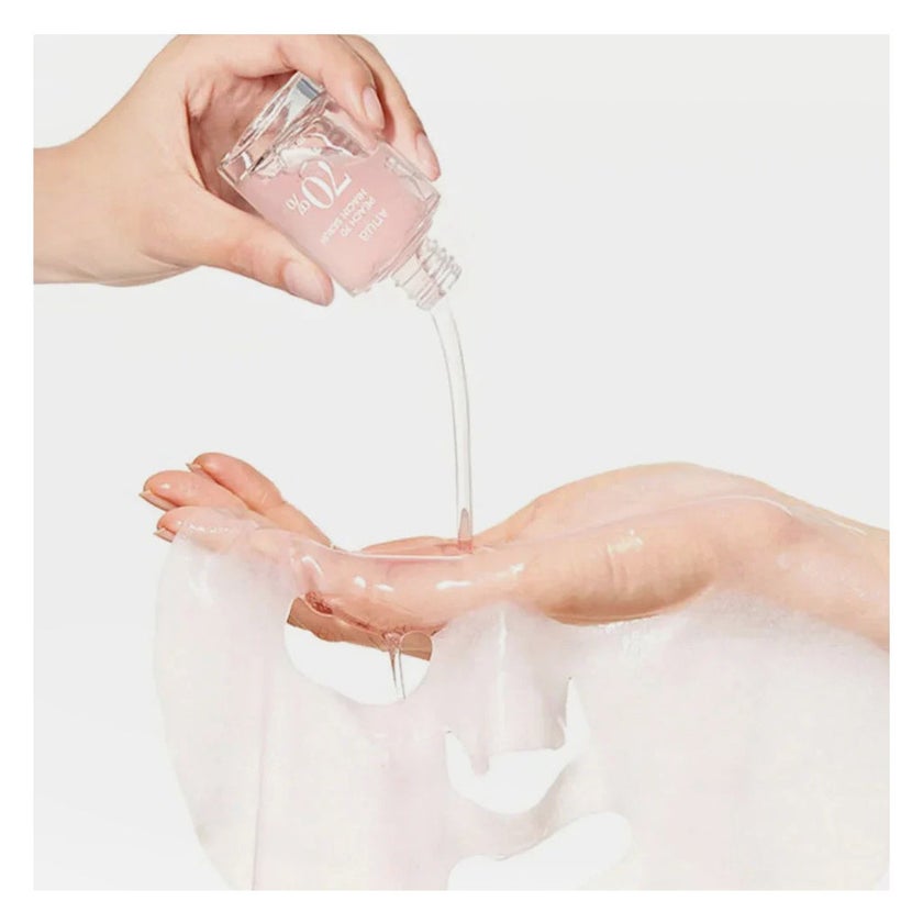 Anua Peach 70 + Niacin Skin Brightening Serum Sheet Mask 25g, Pack of 10's