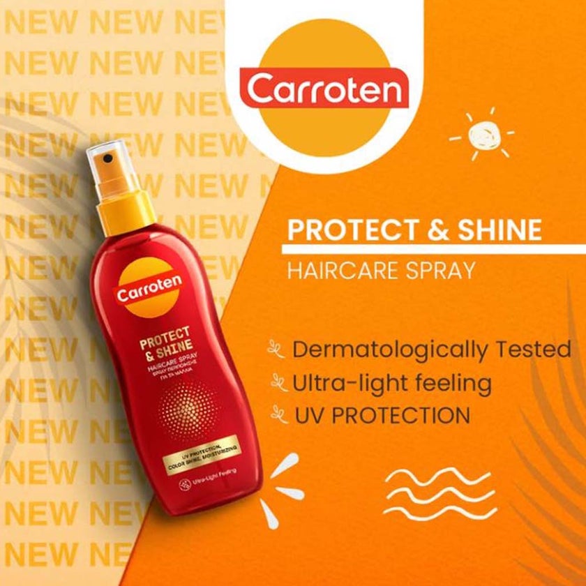 Carroten Protect & Shine Haircare Spray With UV Protection 150ml