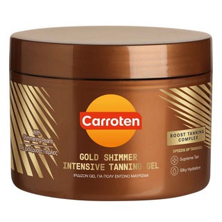 Carroten Gold Shimmer Intensive Skin Tanning Gel 150ml