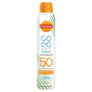 Carroten Coconut Dreams Suncare SPF50 Invisible Sunscreen Spray For Body 200ml