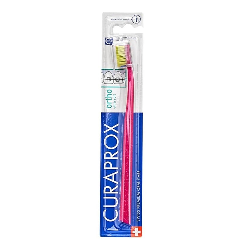 Curaprox CS 5460 Ortho Toothbrush For Teeth With Braces & Clasps 