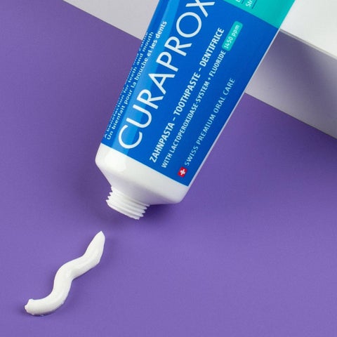 Curaprox Enzycal Toothpaste With 1450 Ppm Fluoride For Sensitive Teeth 75ml