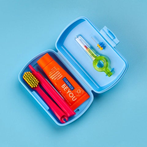 Curaprox Oral Care Travel Kit - Blue