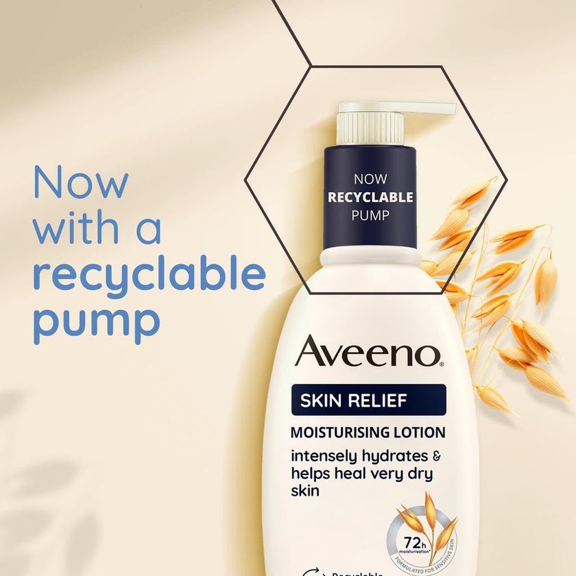 Aveeno Skin Relief Moisturising Body Lotion For Very Dry Skin 500ml 
