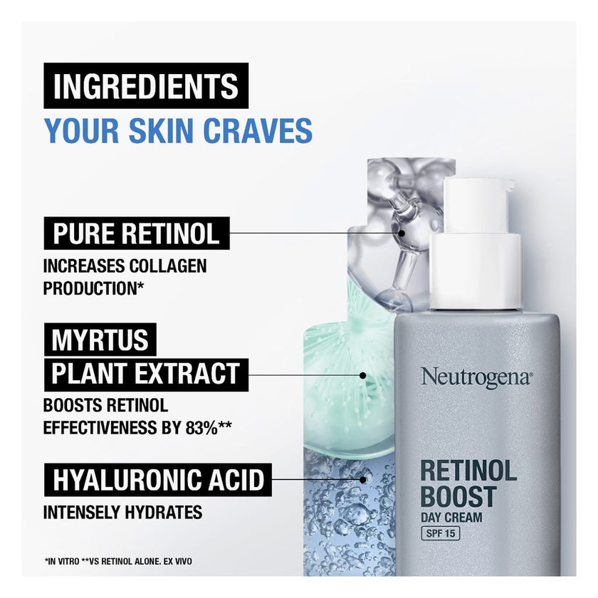 Neutrogena Anti Age Retinol Boost Night Cream For Wrinkles & Fine Lines 50ml