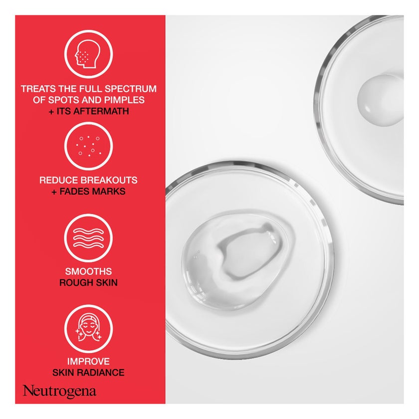 Neutrogena Spot Controlling+ Facial Wash With Salicylic Acid & 4% AHA, PHA 200ml