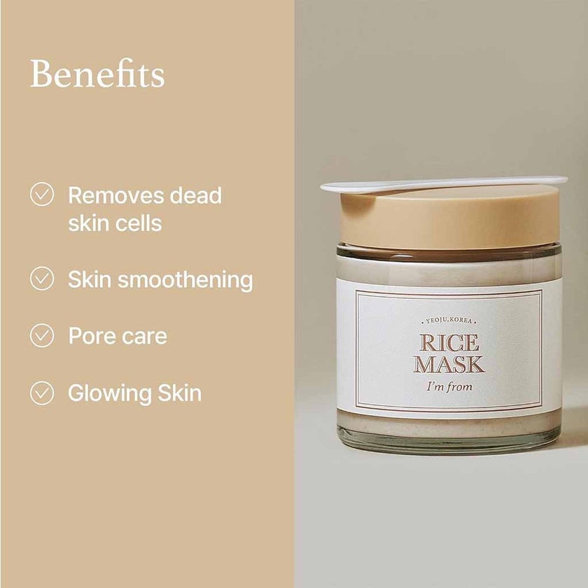 I'm From Rice Skin Brightening Face Mask 110g