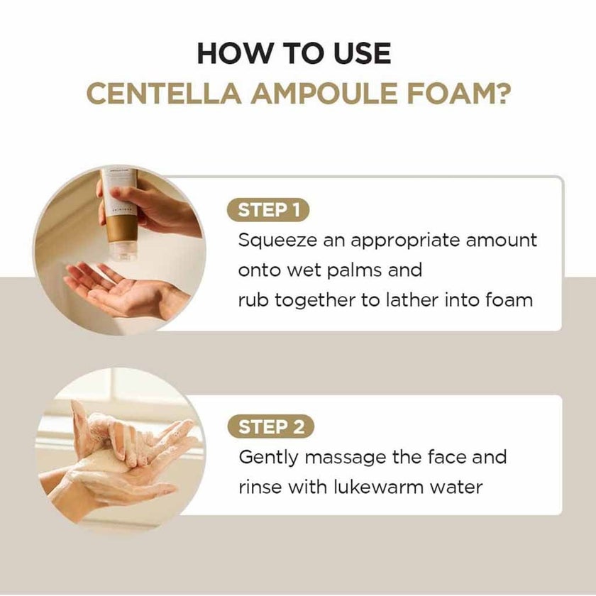 Skin1004 Madagascar Centella Ampoule Cleansing Foam 125ml 