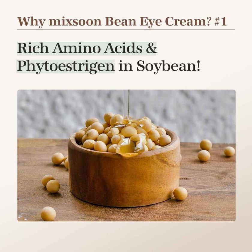 Mixsoon Bean Eye Cream For Dark Circles 20ml