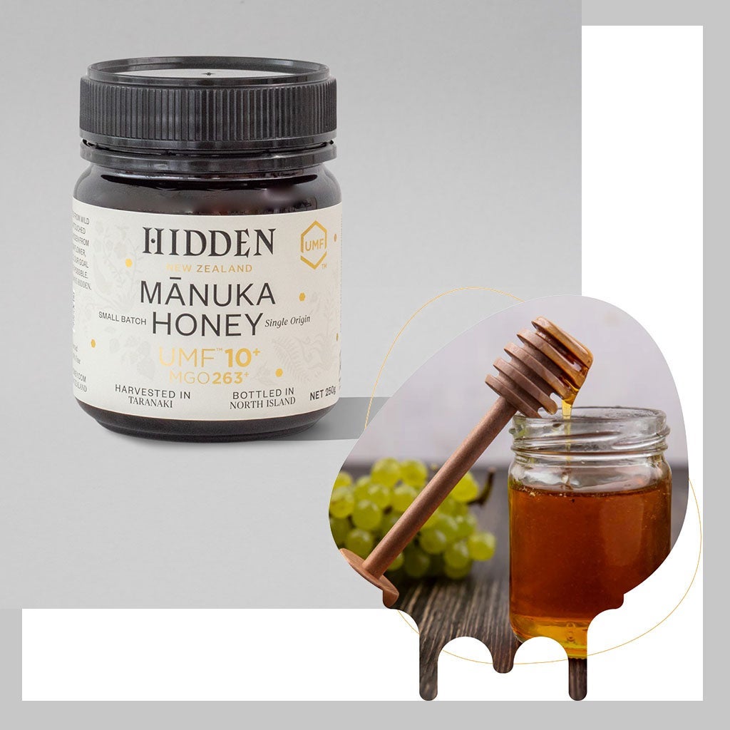 Hidden Honey 263+ MGO & UMF 10+ Manuka Honey 250g - myAster