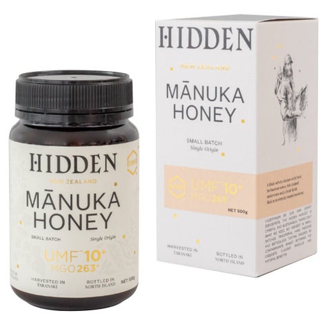 هيدن هوني عسل مانوكا 263+ MGO و UMF 10+ 500 جرام