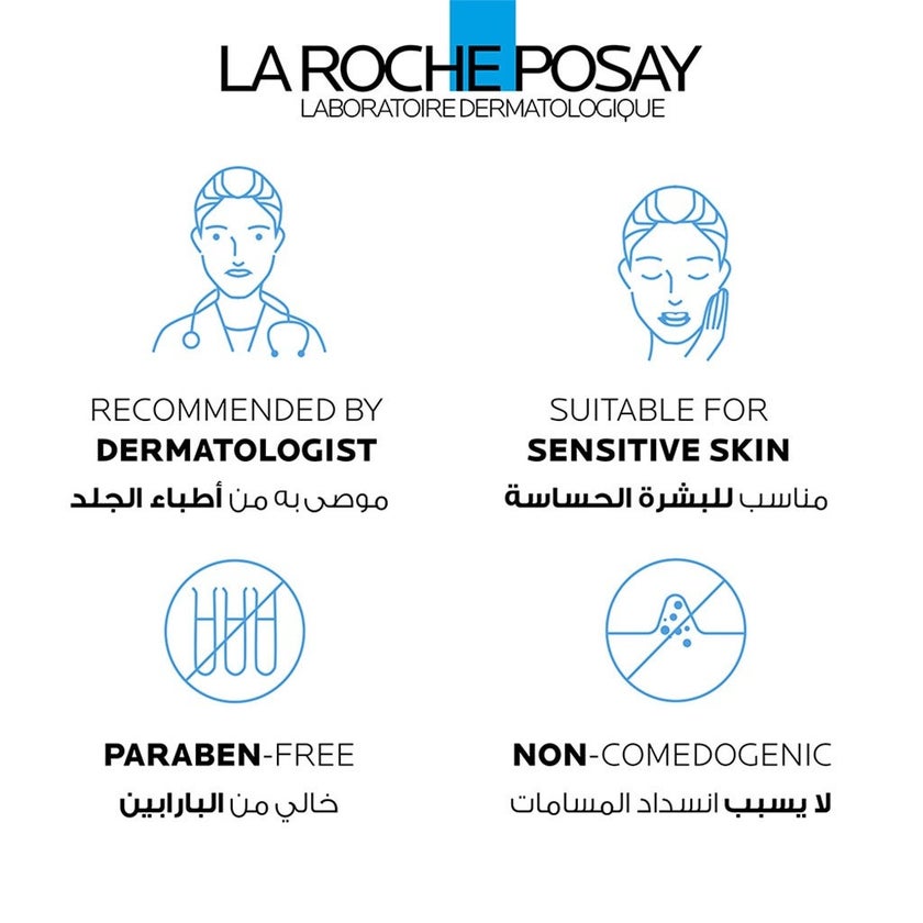La Roche-Posay Effaclar Acne Foaming Purifying Gel Refill Pouch For Oily & Acne Prone Skin 400ml