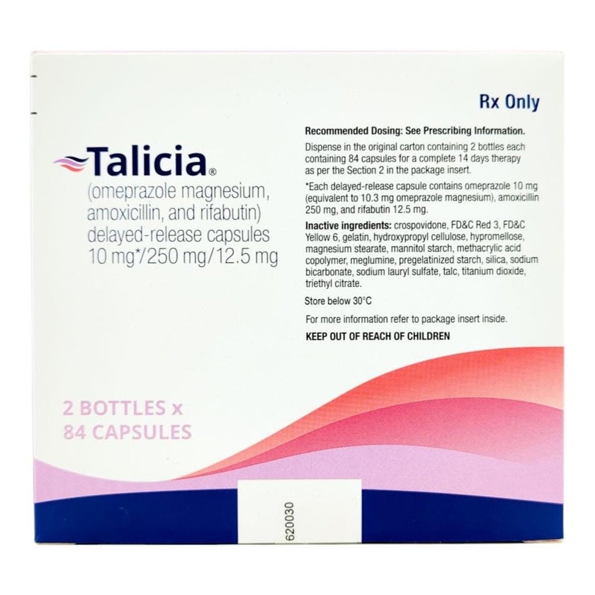 Talicia Capsules, Pack of 84*2