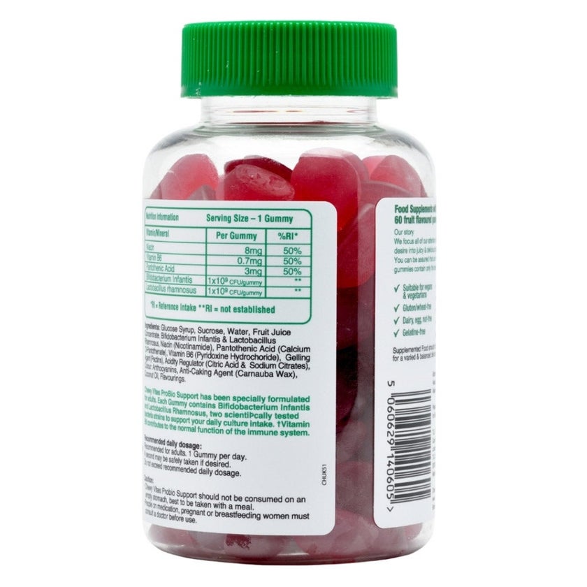 Chewy Vites Probiotic Support Adult Gummies, Pack of 60's