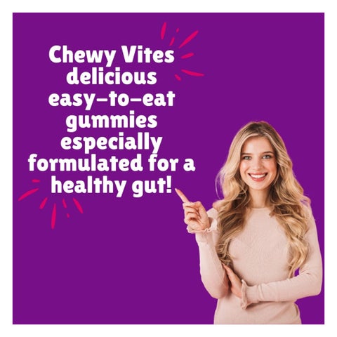 Chewy Vites Probiotic Support Adult Gummies, Pack of 60's