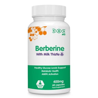 NMN Bio Berberine With Milk Thistle 400mg Capsules, Pack of 60's