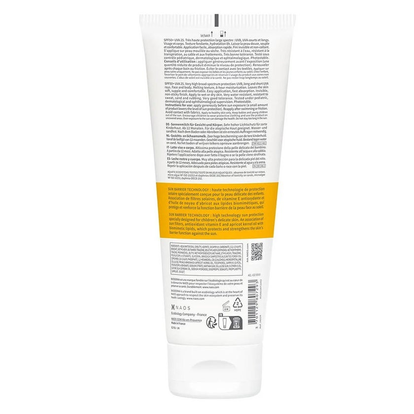 Bioderma Photoderm Pediatrics Lait SPF50+ Sunscreen 200ml 