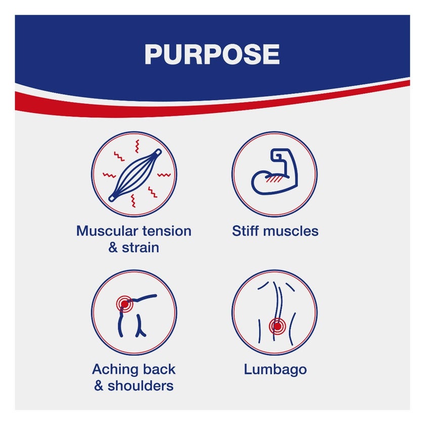 Hansaplast Lion Capsicum Heat Plaster For Muscle Pain