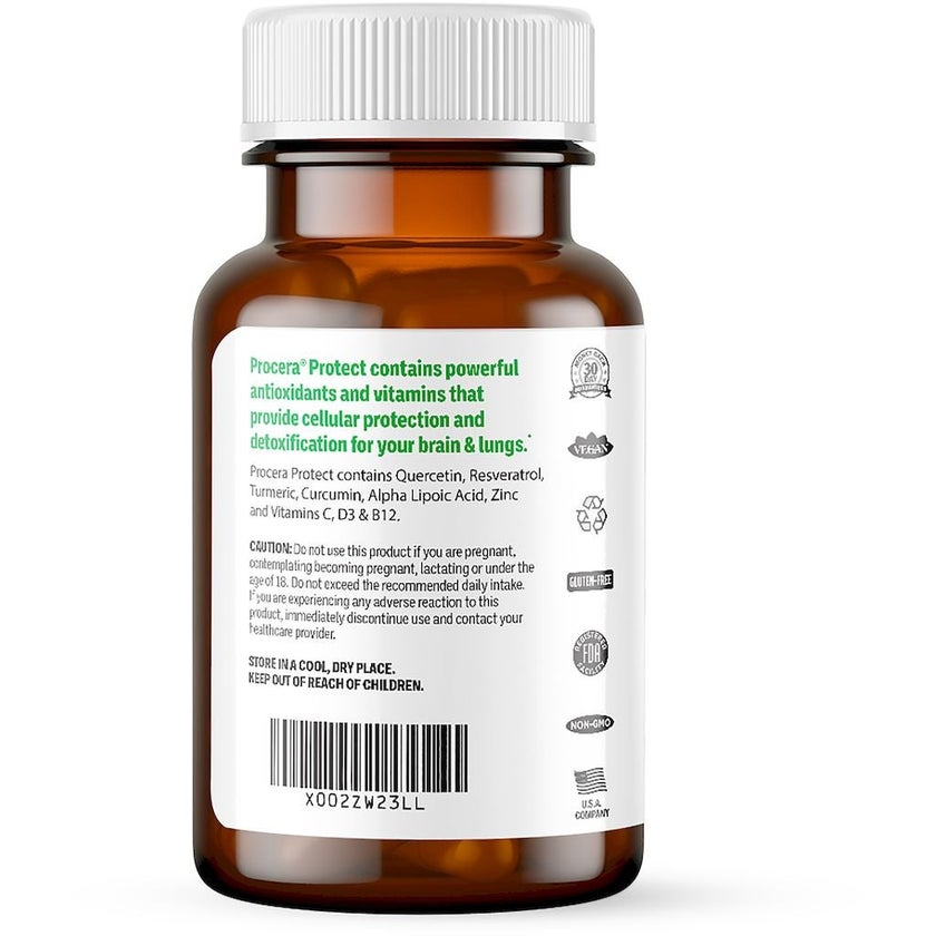 Procera Protect Brain Antioxidant & Detox Support Capsules, Pack of 30's