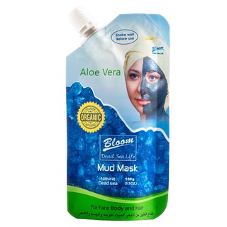 Bloom Dead Sea Life Organic Mud Mask With Aloe Vera For Face, Body & Hair 100g